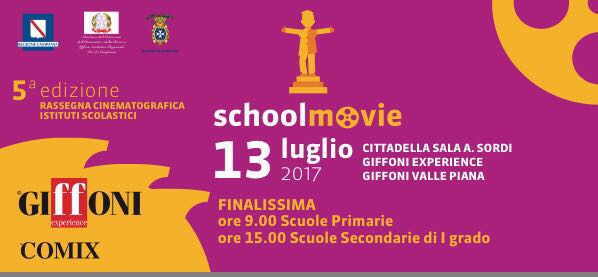 13 Luglio 2017 Finalissima V Edizione School Movie